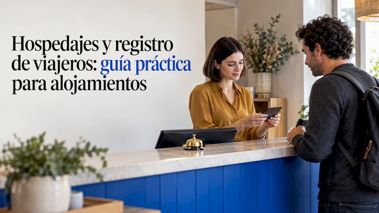 Hospedajes y registro de viajeros: guía práctica para alojamientos