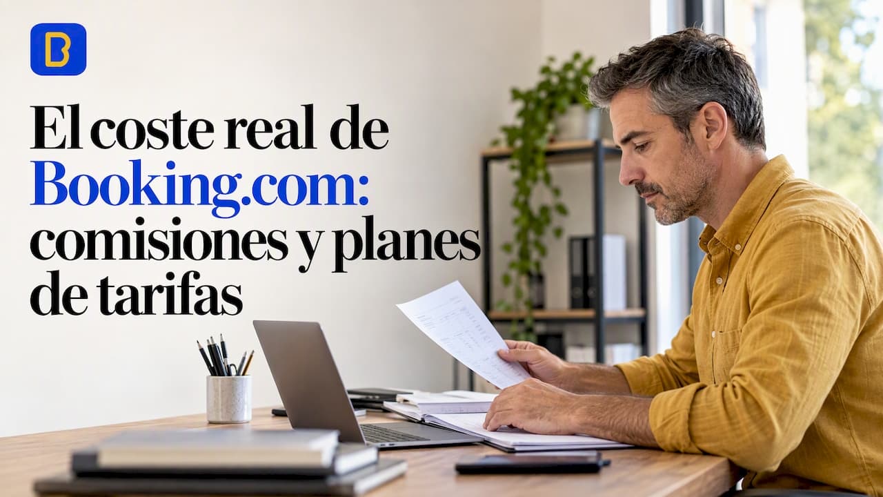 Tarifas de Booking.com: comisión, planes de tarifas y costes reales